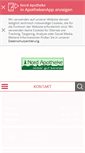 Mobile Screenshot of nord-apotheke-muenster.de